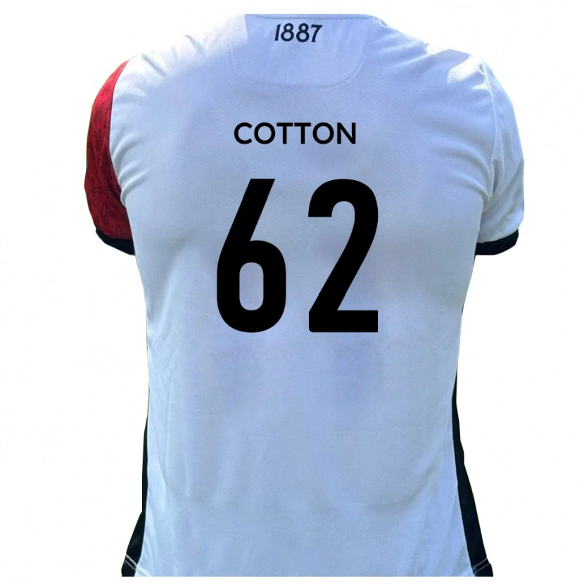 Danxen Pánské Bailey Cotton #62 Červená Bílá Domů Hráčské Dresy 2025/26 Dres