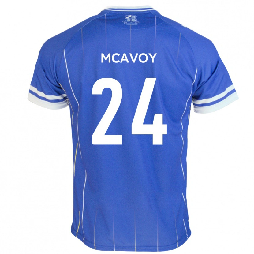 Danxen Pánské Connor Mcavoy #24 Královská Modrá Domů Hráčské Dresy 2025/26 Dres