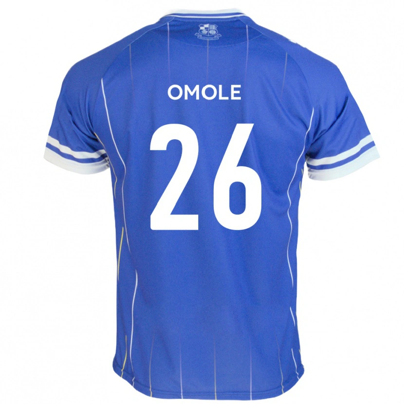 Danxen Pánské Tobi Omole #26 Královská Modrá Domů Hráčské Dresy 2025/26 Dres