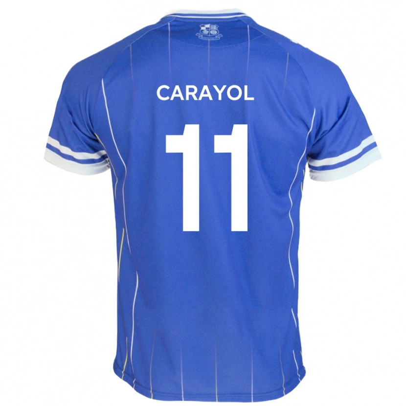 Danxen Pánské Mustapha Carayol #11 Královská Modrá Domů Hráčské Dresy 2025/26 Dres