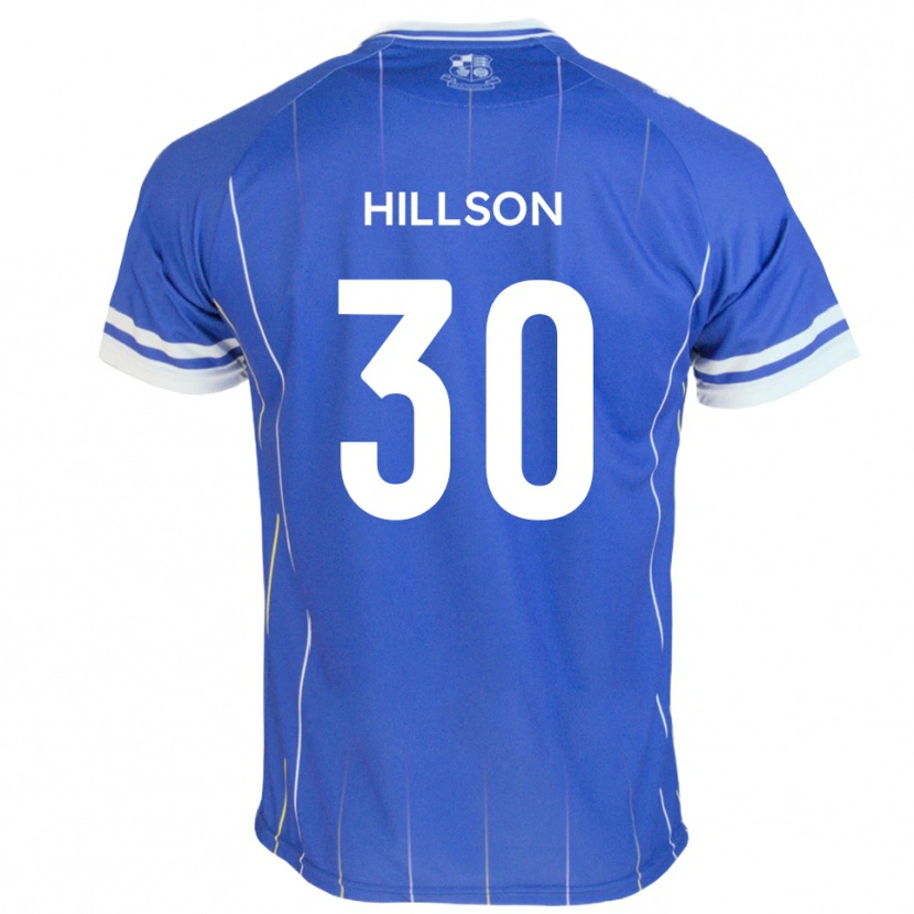 Danxen Pánské James Hillson #30 Královská Modrá Domů Hráčské Dresy 2025/26 Dres