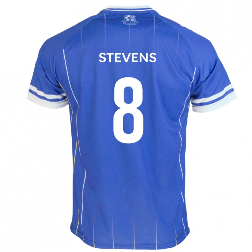 Danxen Pánské James Stevens #8 Královská Modrá Domů Hráčské Dresy 2025/26 Dres