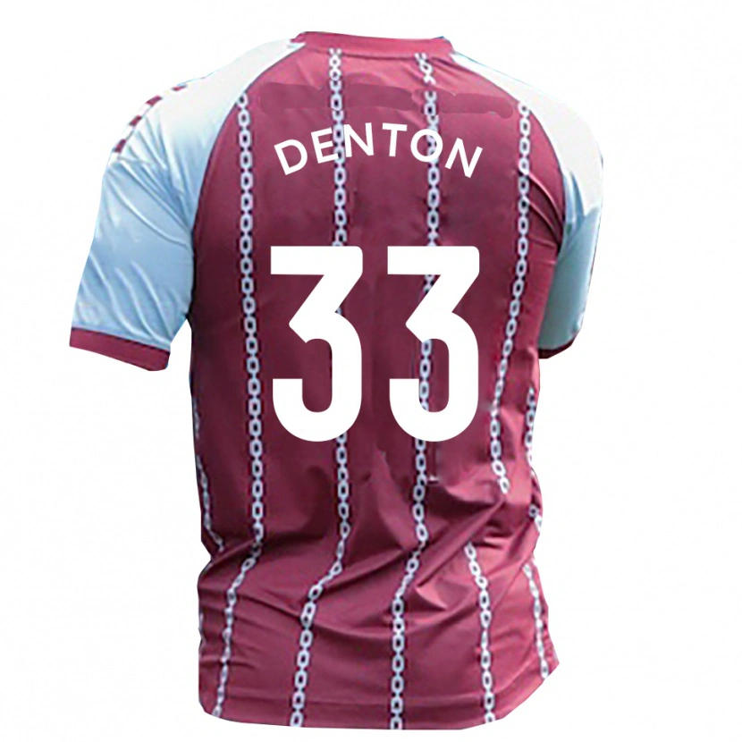 Danxen Pánské Tyler Denton #33 Světle Modrá Rezavá Červená Domů Hráčské Dresy 2025/26 Dres