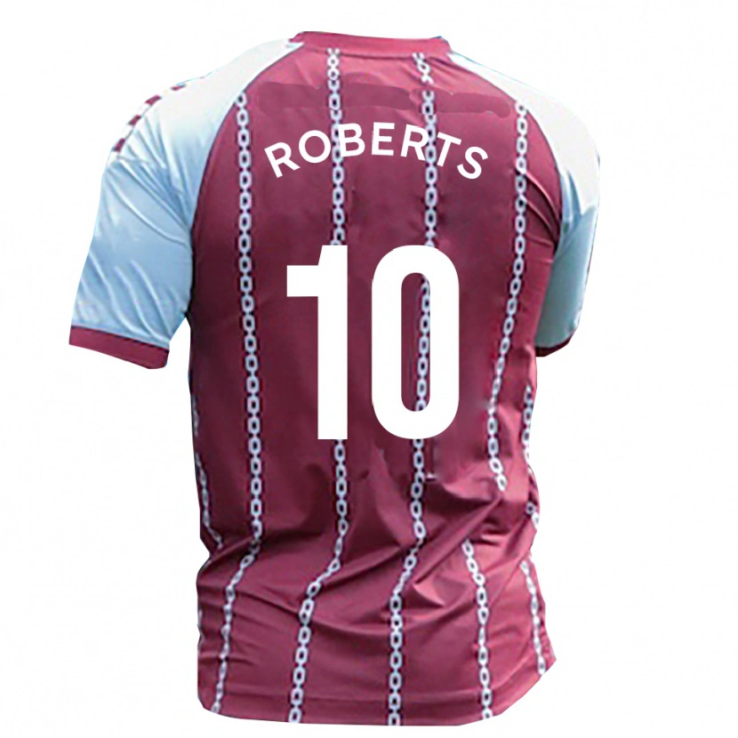 Danxen Pánské Callum Roberts #10 Světle Modrá Rezavá Červená Domů Hráčské Dresy 2025/26 Dres