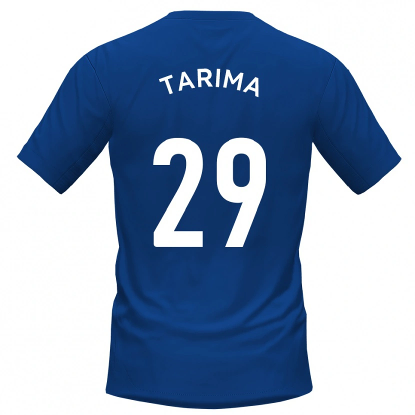 Danxen Pánské Sean Tarima #29 Modrá Bílá Domů Hráčské Dresy 2025/26 Dres