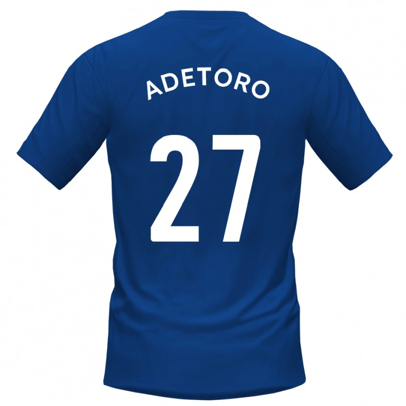 Danxen Pánské Adam Alimi-Adetoro #27 Modrá Bílá Domů Hráčské Dresy 2025/26 Dres