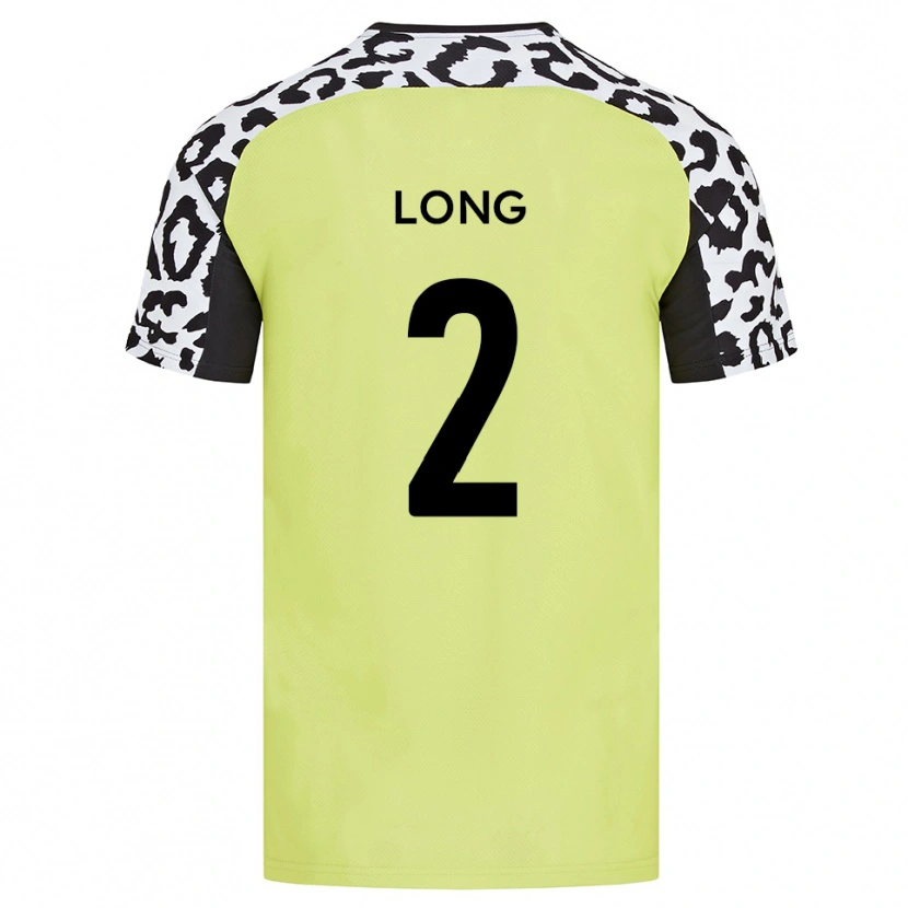 Danxen Pánské Sean Long #2 Fluorescenční Žlutá Domů Hráčské Dresy 2025/26 Dres