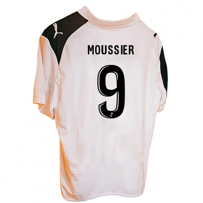 Danxen Pánské Louis Moussier #9 Černá Bílá Domů Hráčské Dresy 2025/26 Dres