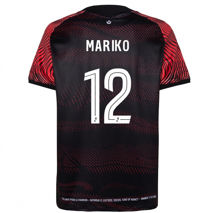 Danxen Pánské Lamine Mariko #12 Bílá Červená Domů Hráčské Dresy 2025/26 Dres