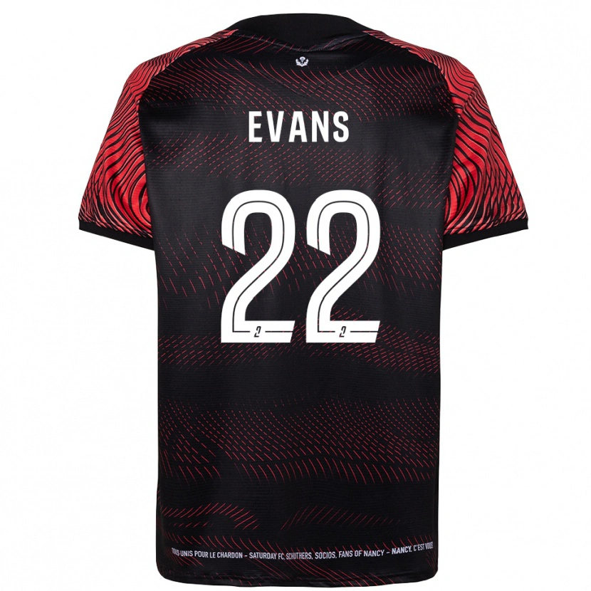 Danxen Pánské Jimmy Evans #22 Bílá Červená Domů Hráčské Dresy 2025/26 Dres