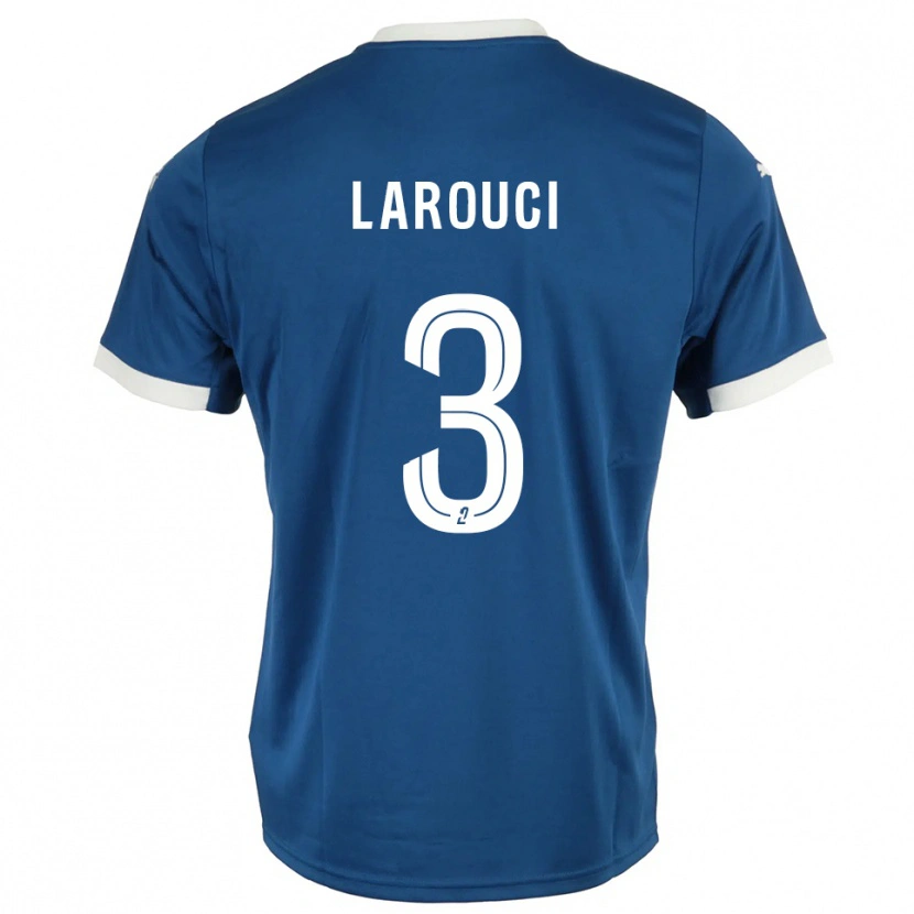 Danxen Pánské Yasser Larouci #3 Modrá Bílá Domů Hráčské Dresy 2025/26 Dres