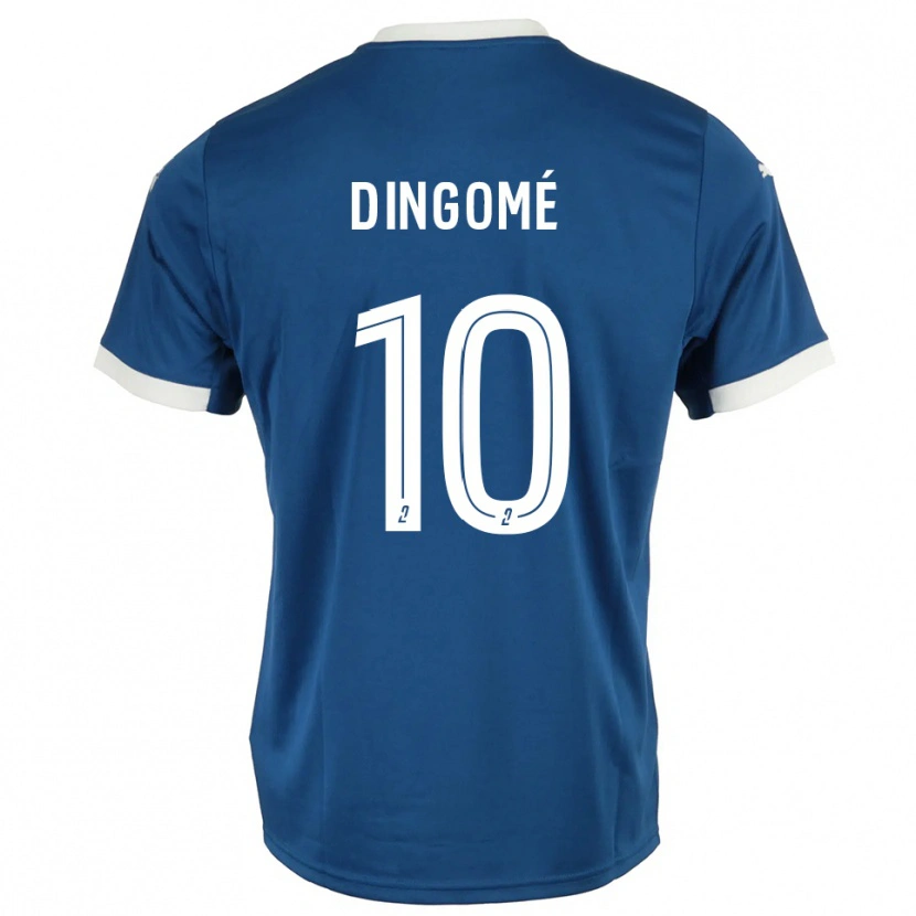 Danxen Pánské Tristan Dingomé #10 Modrá Bílá Domů Hráčské Dresy 2025/26 Dres