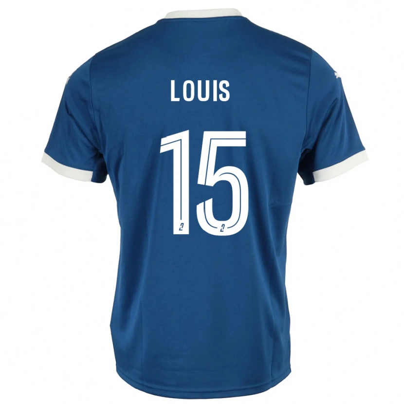 Danxen Pánské Thémis Louis #15 Modrá Bílá Domů Hráčské Dresy 2025/26 Dres