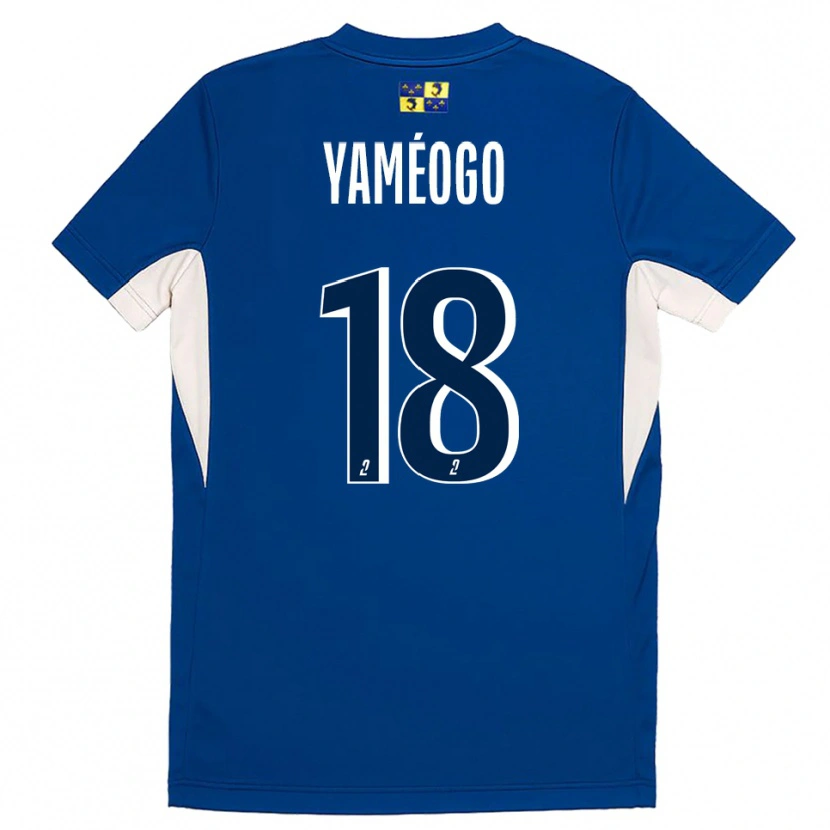 Danxen Pánské Bachirou Yaméogo #18 Modrá Tmavě Modrá Domů Hráčské Dresy 2025/26 Dres