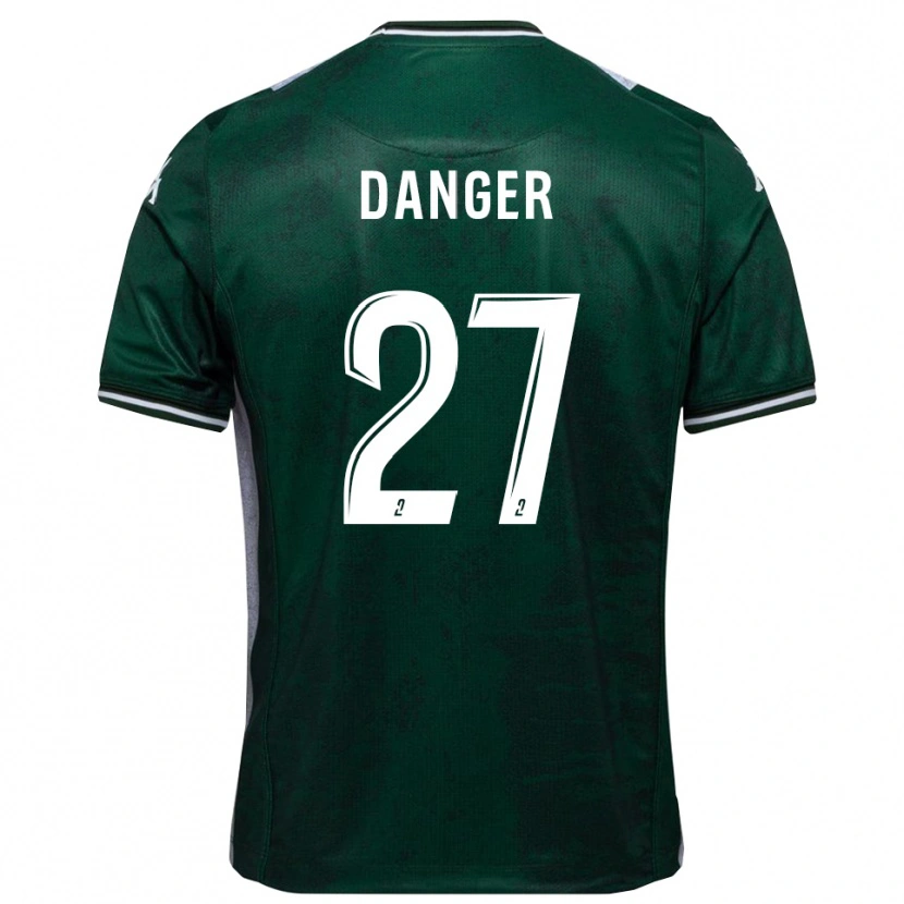 Danxen Pánské Bradley Danger #27 Zelená Bílá Domů Hráčské Dresy 2025/26 Dres