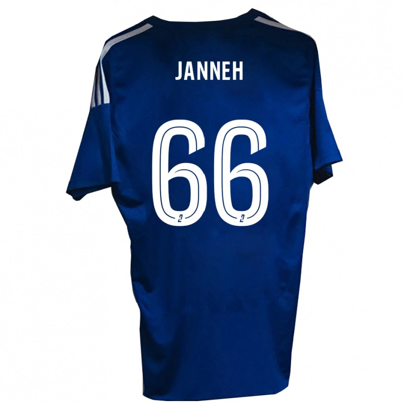 Danxen Pánské Jocelyn Janneh #66 Modrá Bílá Domů Hráčské Dresy 2025/26 Dres