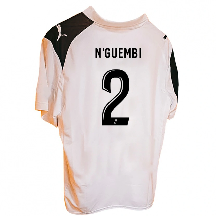 Danxen Pánské Gabriel N'guembi #2 Oranžová Černá Domů Hráčské Dresy 2025/26 Dres