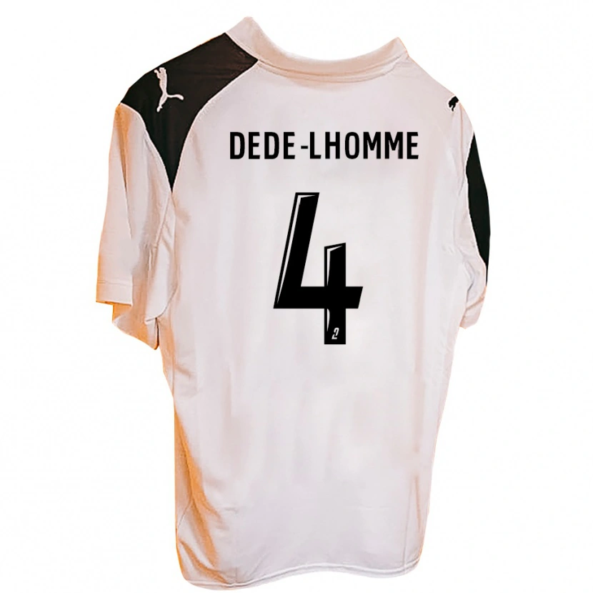 Danxen Pánské Noah Dede-Lhomme #4 Oranžová Černá Domů Hráčské Dresy 2025/26 Dres