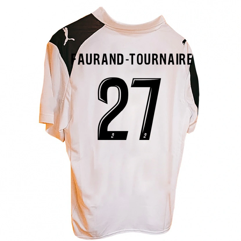 Danxen Pánské Aymeric Faurand-Tournaire #27 Oranžová Černá Domů Hráčské Dresy 2025/26 Dres