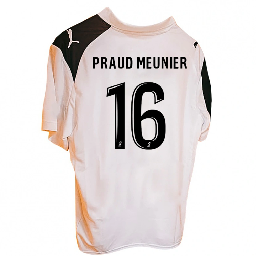 Danxen Pánské Nolhan Praud Meunier #16 Oranžová Černá Domů Hráčské Dresy 2025/26 Dres