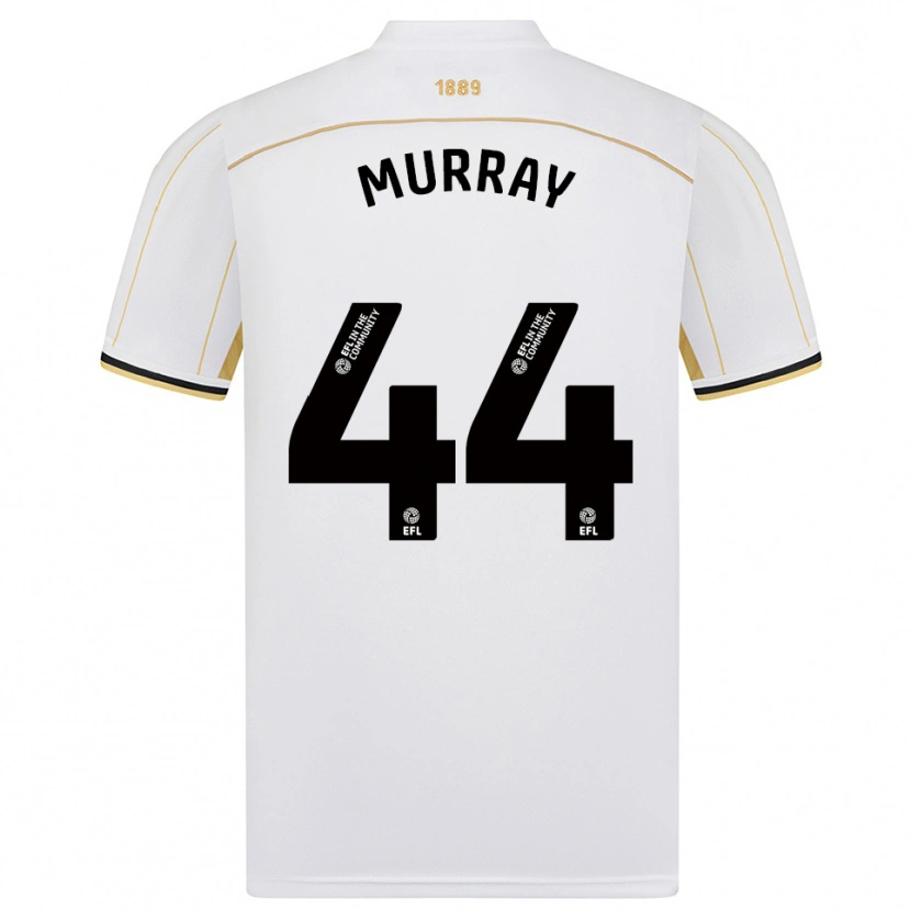 Danxen Pánské Satara Murray #44 Bílá Zlatá Daleko Hráčské Dresy 2025/26 Dres