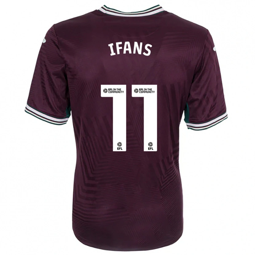 Danxen Pánské Caio Ifans #11 Rezavá Červená Bílá Daleko Hráčské Dresy 2025/26 Dres