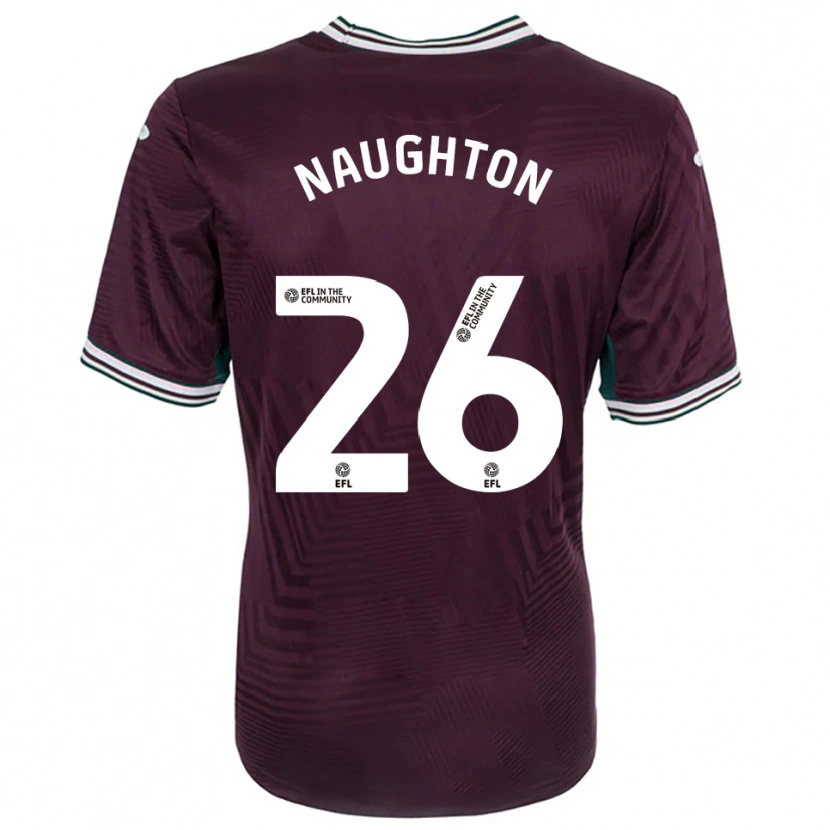 Danxen Pánské Kyle Naughton #26 Rezavá Červená Bílá Daleko Hráčské Dresy 2025/26 Dres