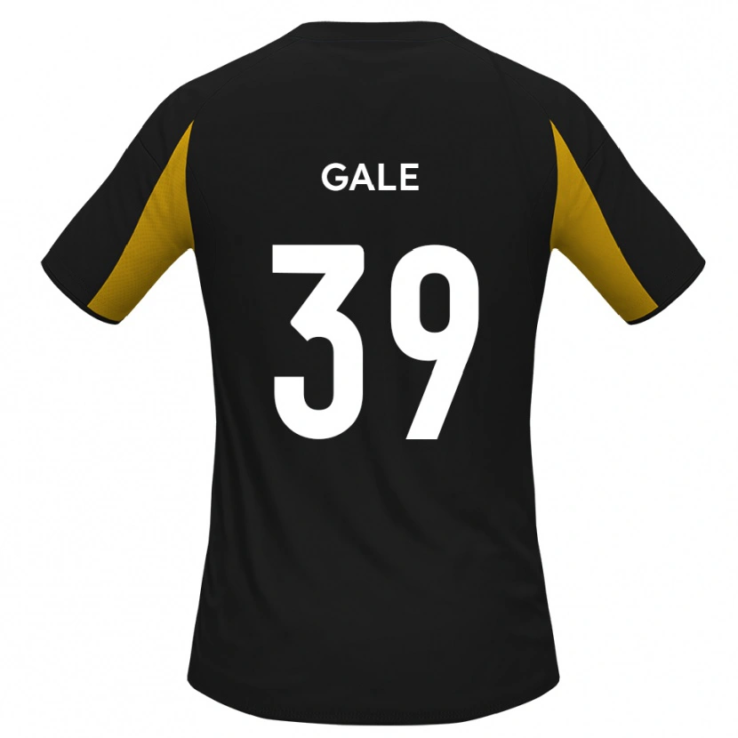 Danxen Pánské James Gale #39 Černá Žlutá Daleko Hráčské Dresy 2025/26 Dres
