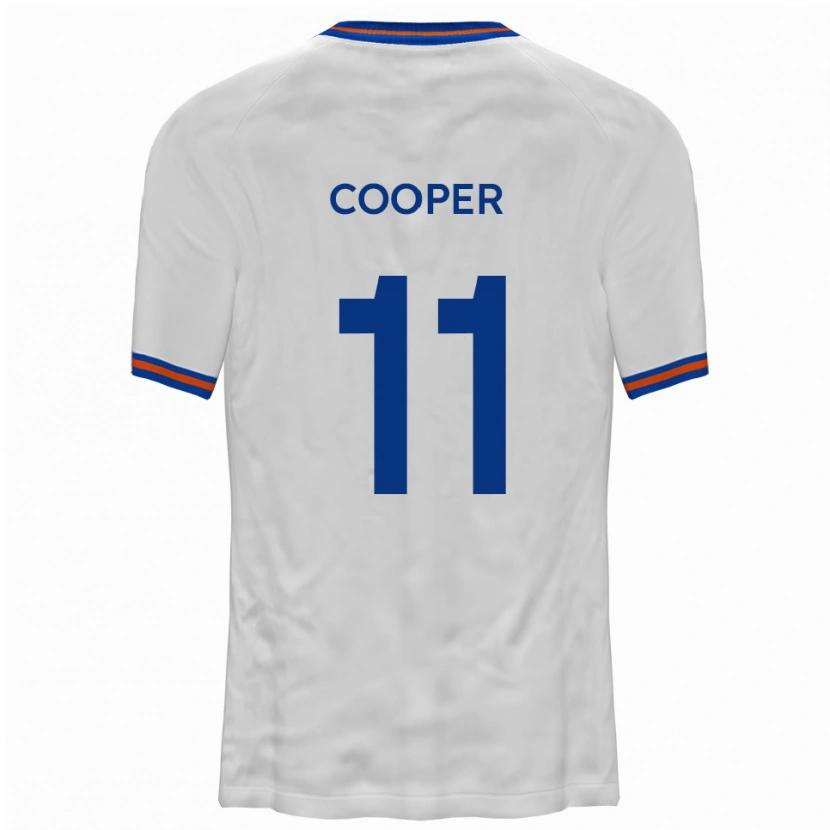 Danxen Pánské Chay Cooper #11 Bílá Modrá Daleko Hráčské Dresy 2025/26 Dres