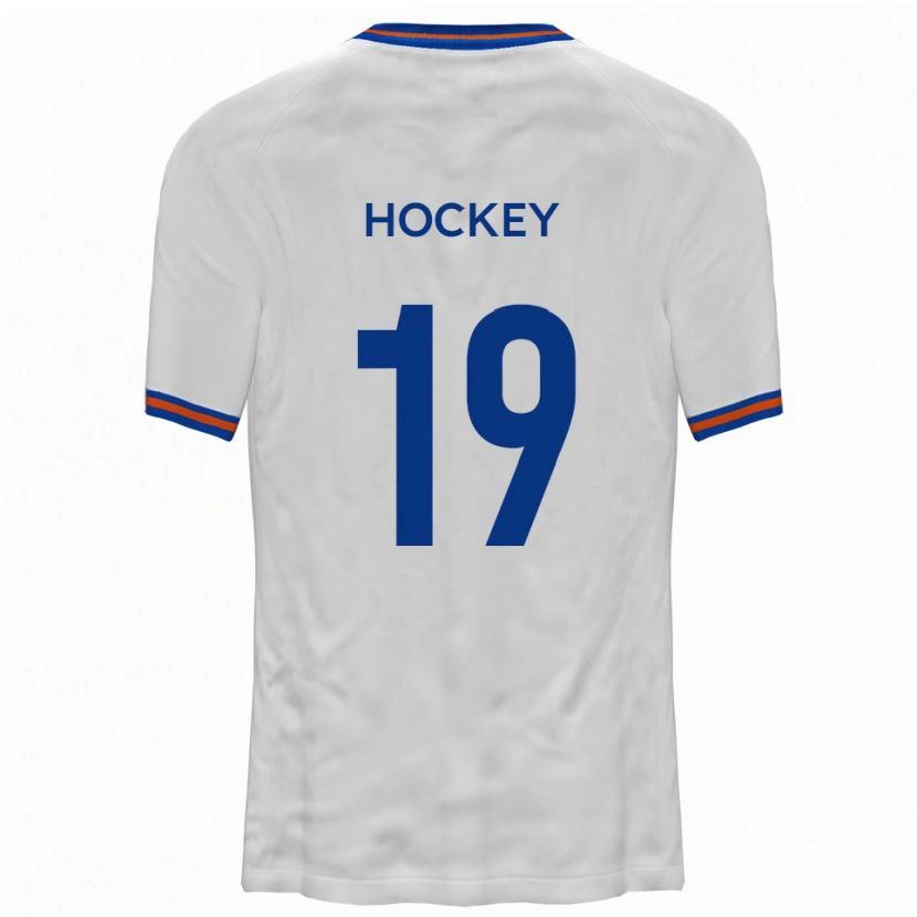 Danxen Pánské Freddie Hockey #19 Bílá Modrá Daleko Hráčské Dresy 2025/26 Dres