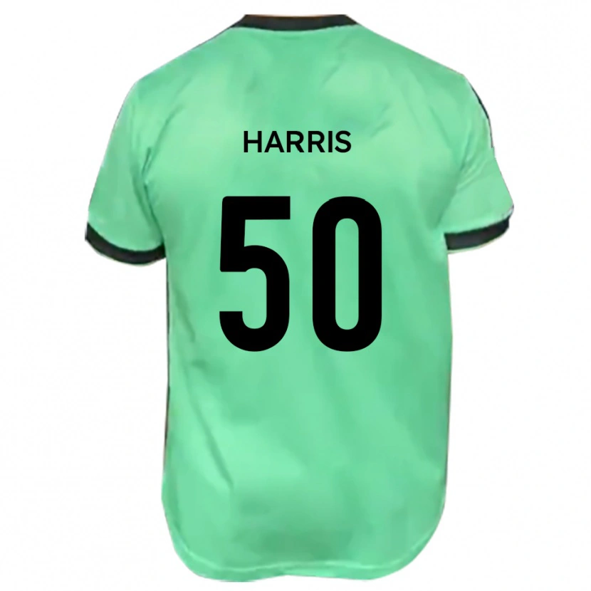 Danxen Pánské Archie Harris #50 Tyrkysová Černá Daleko Hráčské Dresy 2025/26 Dres