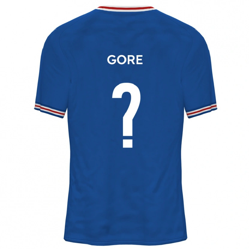 Danxen Pánské Ruby Gore #0 Dodger Blue Daleko Hráčské Dresy 2025/26 Dres