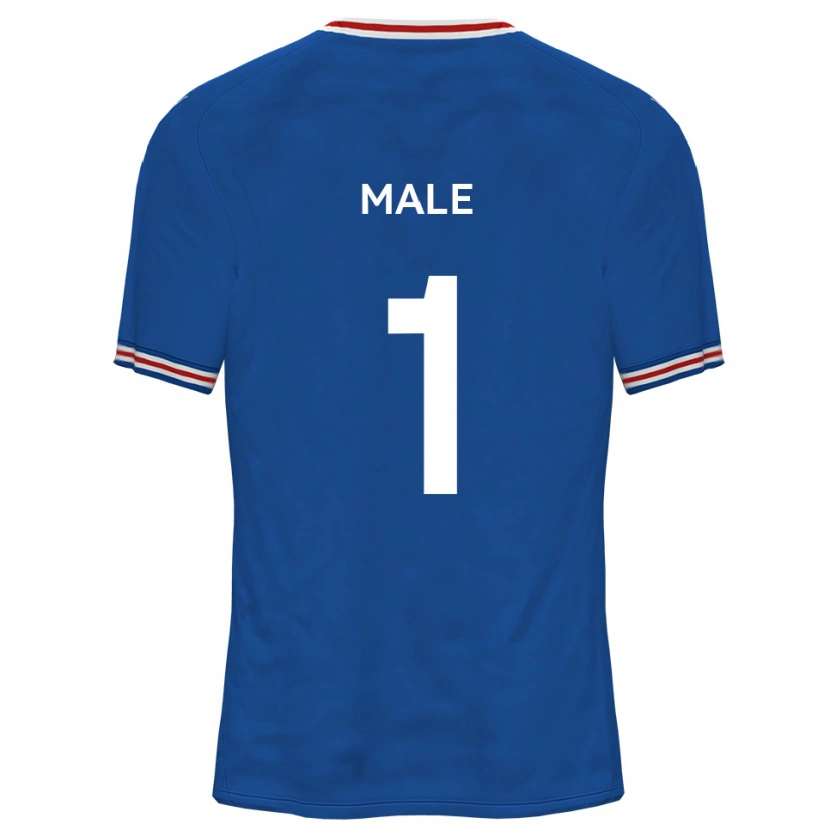 Danxen Pánské Harrison Male #1 Dodger Blue Daleko Hráčské Dresy 2025/26 Dres
