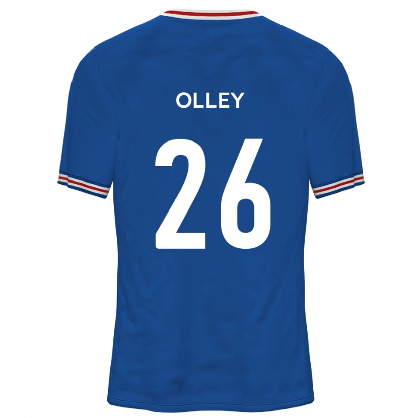 Danxen Pánské Greg Olley #26 Dodger Blue Daleko Hráčské Dresy 2025/26 Dres