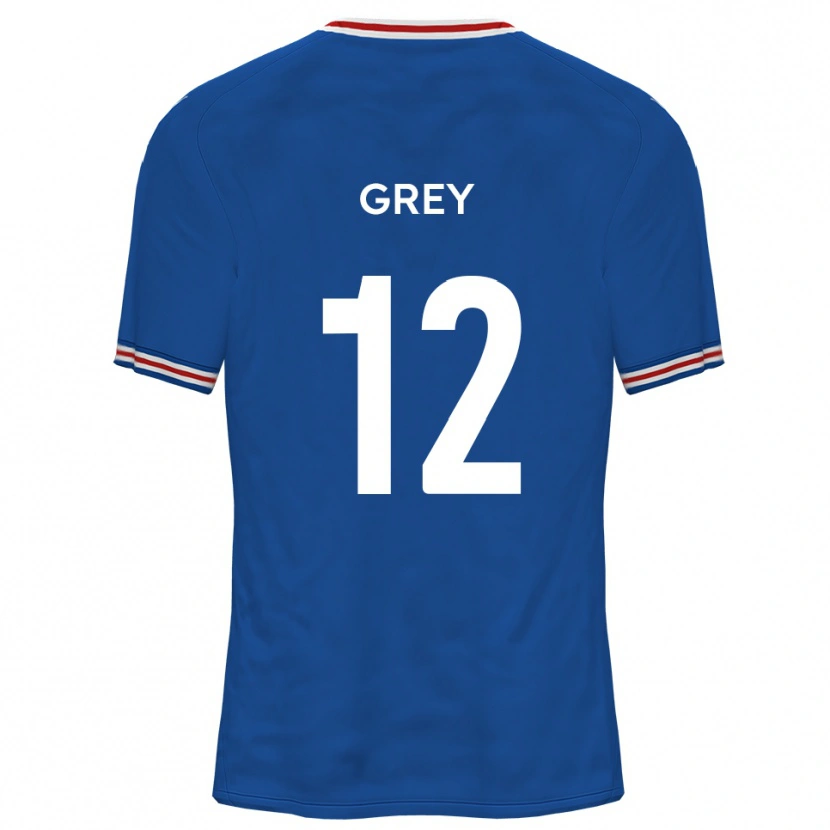 Danxen Pánské Joe Grey #12 Dodger Blue Daleko Hráčské Dresy 2025/26 Dres