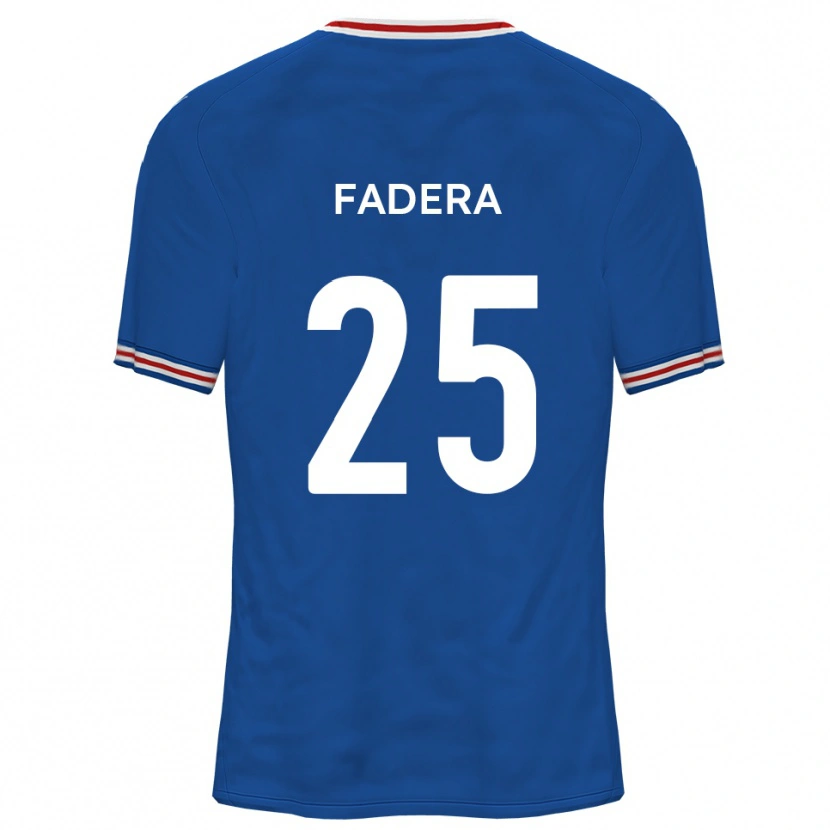 Danxen Pánské Mo Fadera #25 Dodger Blue Daleko Hráčské Dresy 2025/26 Dres