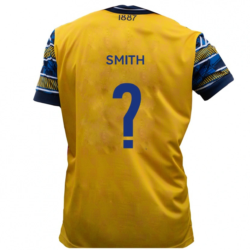 Danxen Pánské Jayden Smith #0 Žlutá Černá Daleko Hráčské Dresy 2025/26 Dres