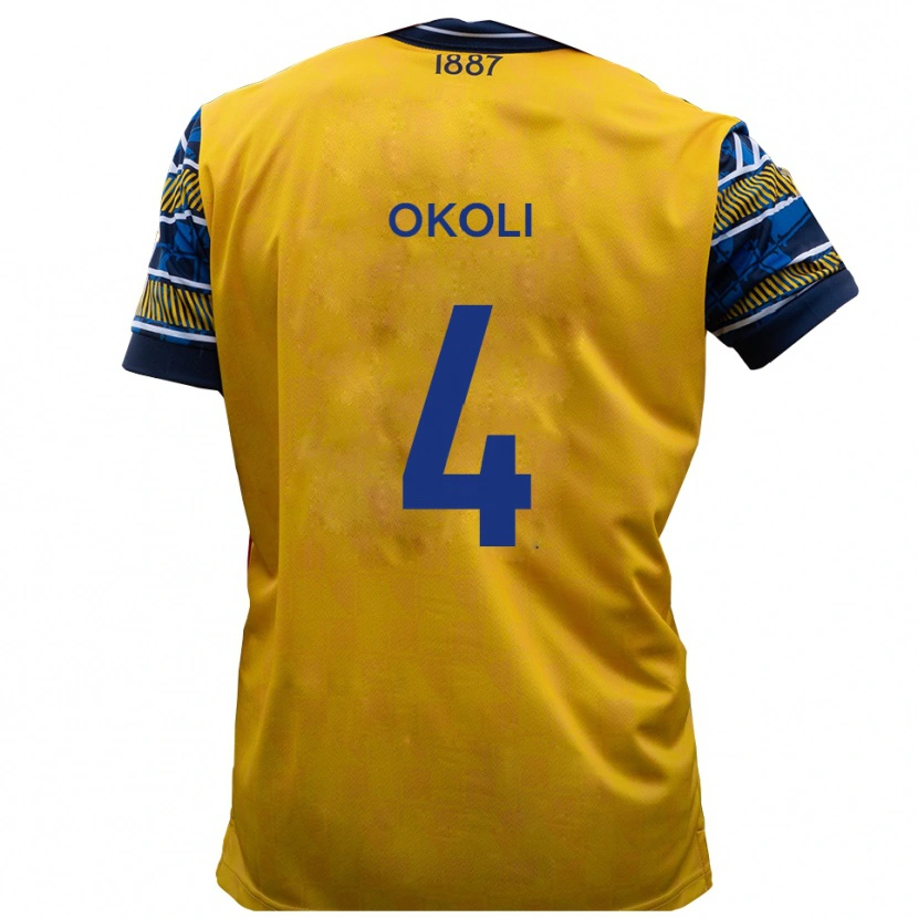 Danxen Pánské Chinwike Okoli #4 Žlutá Černá Daleko Hráčské Dresy 2025/26 Dres