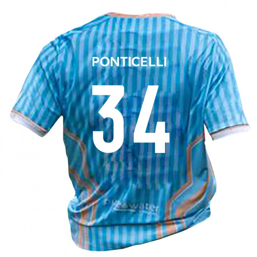 Danxen Pánské Jordan Ponticelli #34 Černá Zlatá Daleko Hráčské Dresy 2025/26 Dres