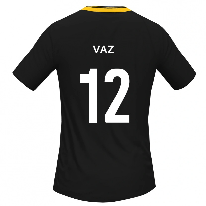 Danxen Pánské Eduino Vaz #12 Černá Žlutá Daleko Hráčské Dresy 2025/26 Dres