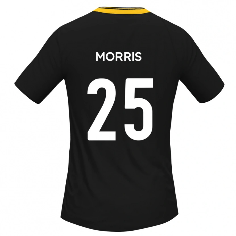 Danxen Pánské Chad Morris #25 Černá Žlutá Daleko Hráčské Dresy 2025/26 Dres