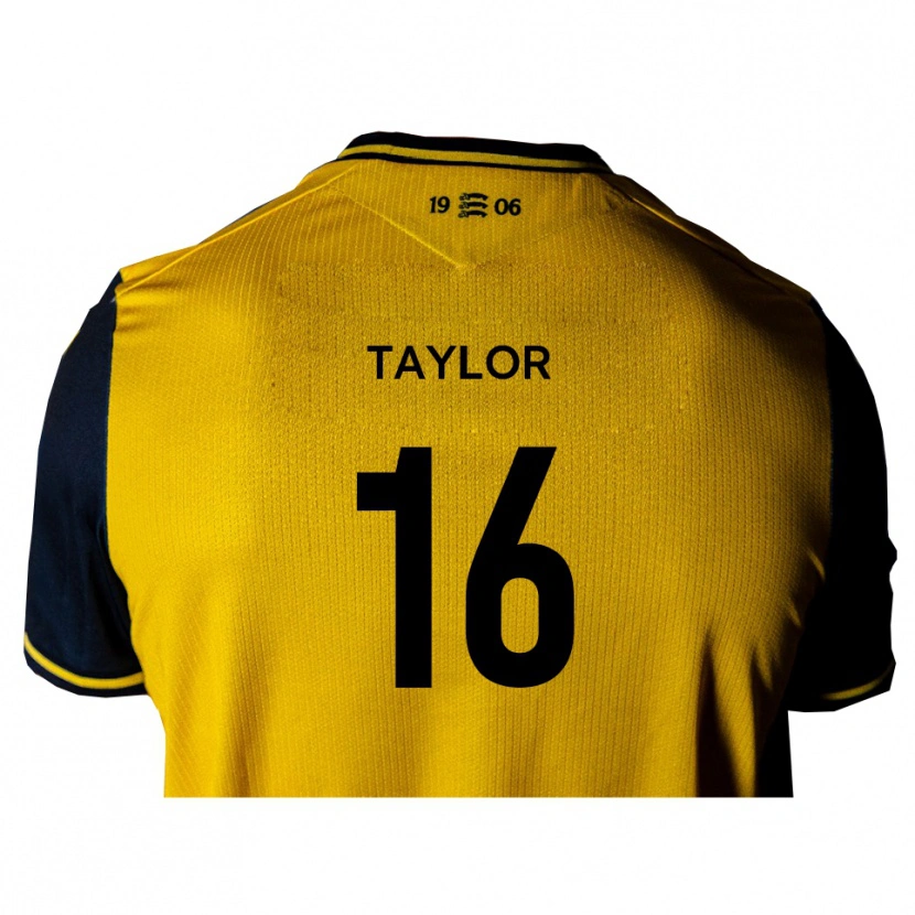 Danxen Pánské Harry Taylor #16 Žlutá Černá Daleko Hráčské Dresy 2025/26 Dres