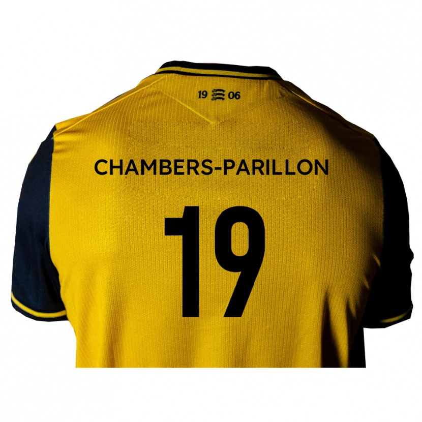 Danxen Pánské Leon Chambers-Parillon #19 Žlutá Černá Daleko Hráčské Dresy 2025/26 Dres