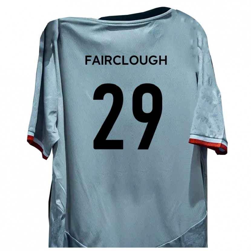 Danxen Pánské Adam Fairclough #29 Bílá Černá Daleko Hráčské Dresy 2025/26 Dres