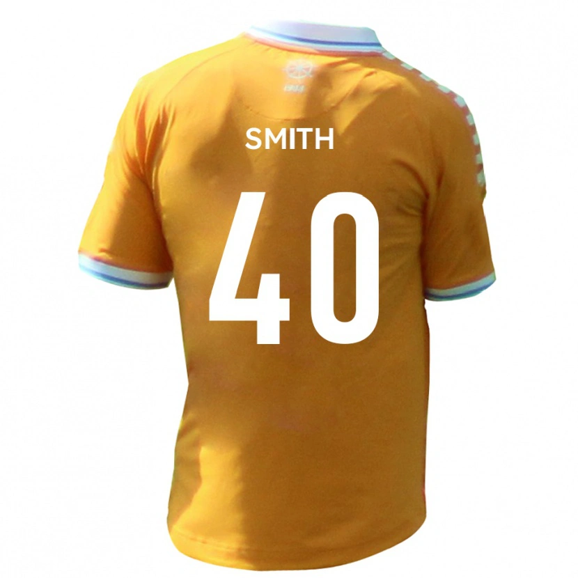 Danxen Pánské Adam Smith #40 Žlutá Modrá Daleko Hráčské Dresy 2025/26 Dres