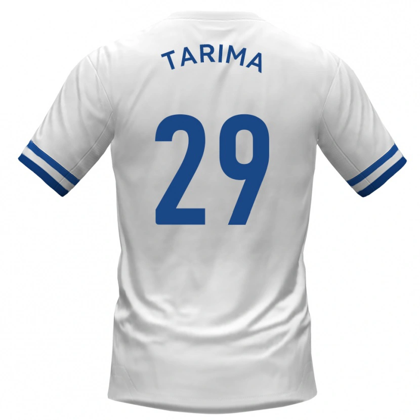 Danxen Pánské Sean Tarima #29 Bílá Modrá Daleko Hráčské Dresy 2025/26 Dres