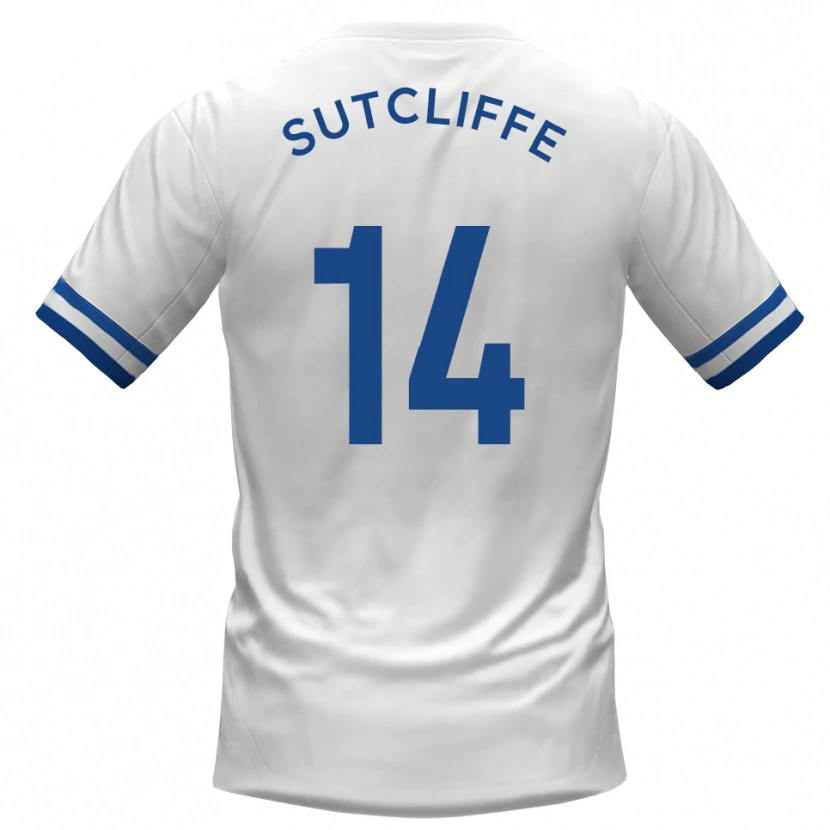Danxen Pánské Harvey Sutcliffe #14 Bílá Modrá Daleko Hráčské Dresy 2025/26 Dres