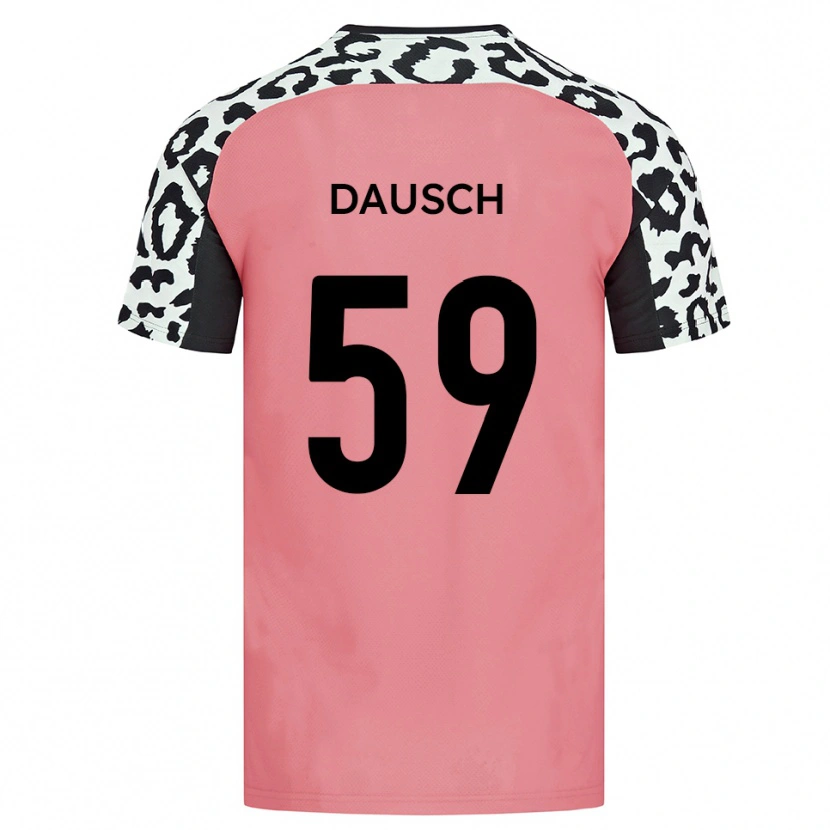 Danxen Pánské Aidan Dausch #59 Růžová Černá Daleko Hráčské Dresy 2025/26 Dres