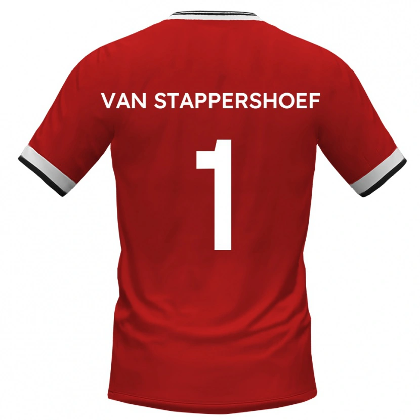 Danxen Pánské Jordi Van Stappershoef #1 Bílá Černá Daleko Hráčské Dresy 2025/26 Dres