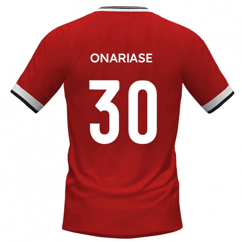 Danxen Pánské Emmanuel Onariase #30 Bílá Černá Daleko Hráčské Dresy 2025/26 Dres